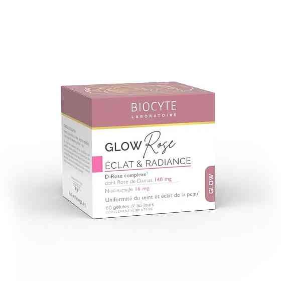 Biocyte Для ідеального кольору обличчя GLOW ROSE, 60 капсул Дніпро