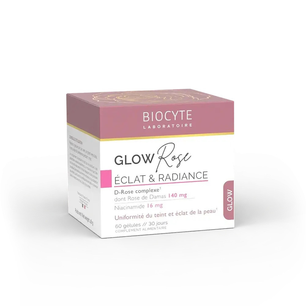 Biocyte Для ідеального кольору обличчя GLOW ROSE, 60 капсул Дніпро - фото 1