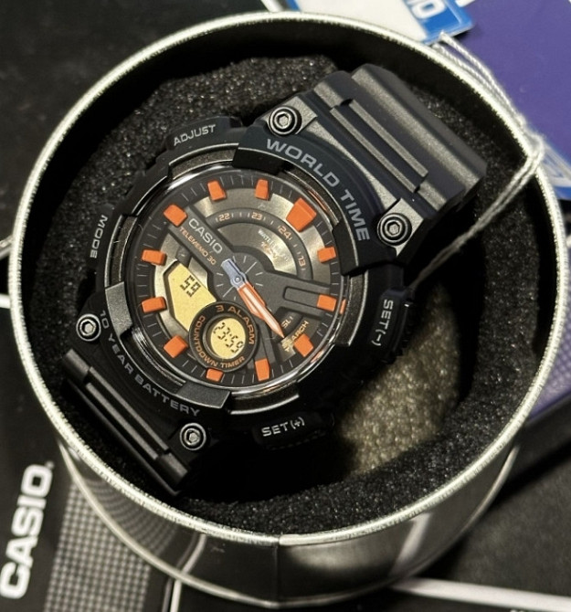 Новые часы Casio AEQ-110W-1A2VDF. Київ - фото 4