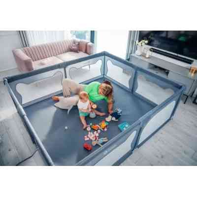 Детский манеж Lionelo Willow XL Grey Concrete (LO-WILLOW XL GREY CONCRETE) Винница