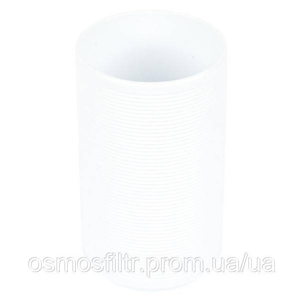 Набір для ванної кімнати Axentia з 3 предм білий рифлений пластик (135948) Київ - фото 2