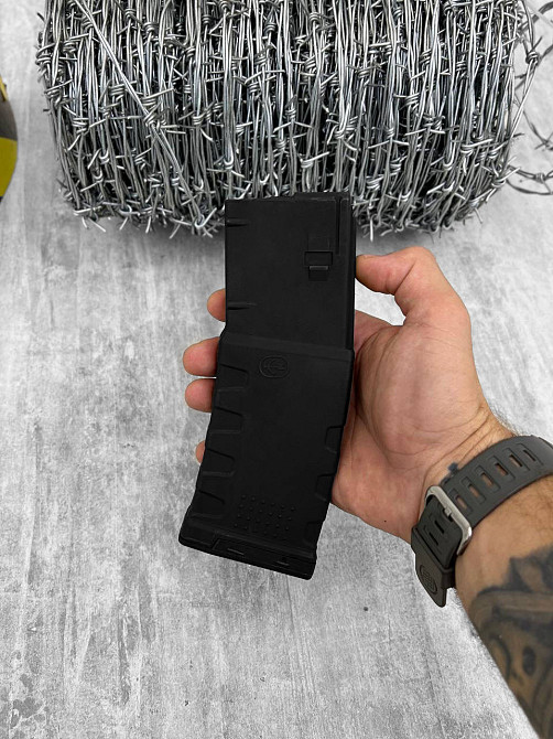 Ріжок магазин пластиковий ударостійкий чорний Одеса - фото 2