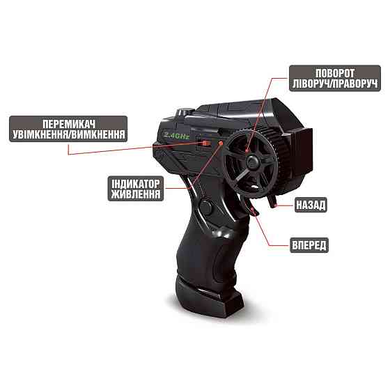 Автомобіль Speed racing drift з р/к – Red Sing (блакитний, 1:24) Дніпро