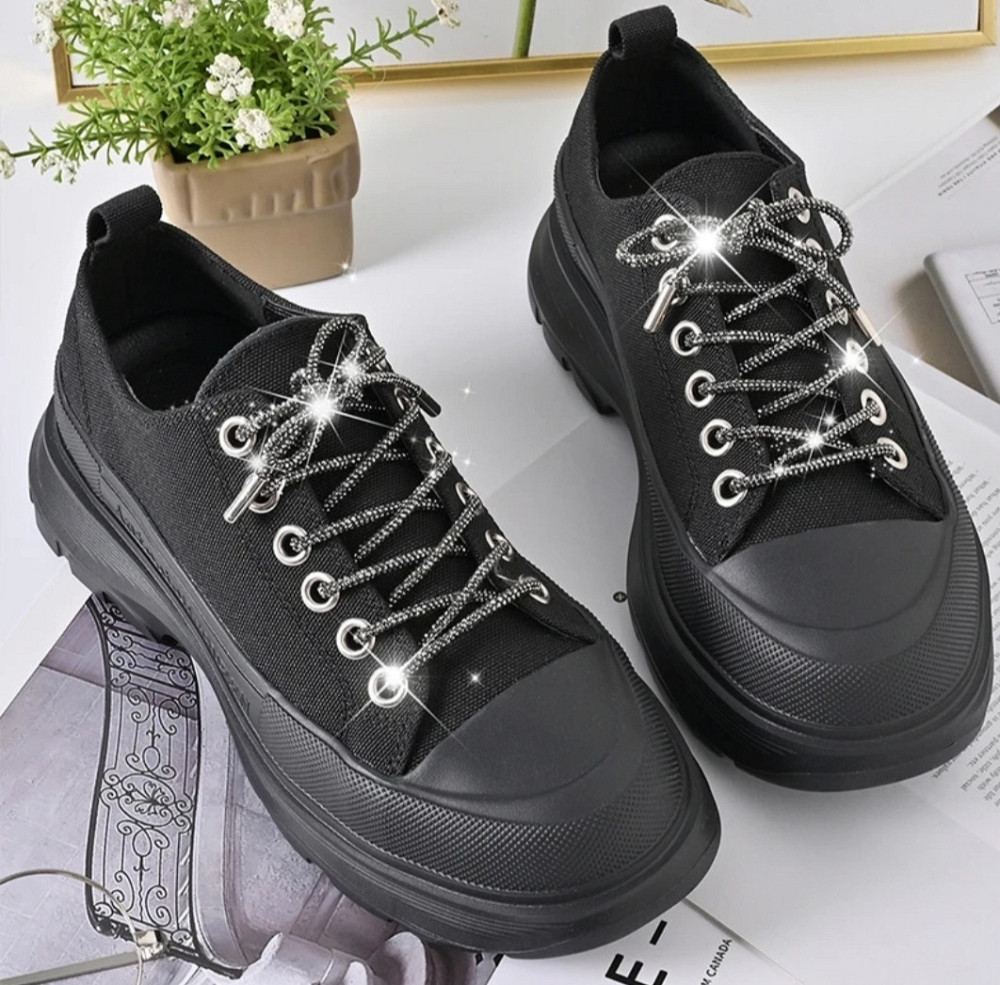 Шнурки зі стразами 2 шт Сміла - фото 14