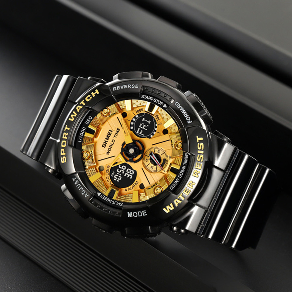 Skmei 2118BKGD Black-Gold Київ - фото 5