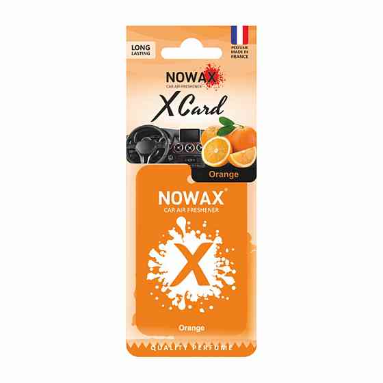 Ароматизатор Nowax X Card Orange сухий Киев