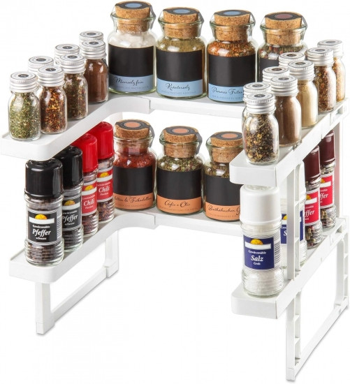 Полочка стеллаж для специй и баночек в тумбочку на кухню Винница - изображение 2