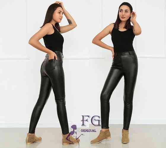 Штани жіночі теплі шкіряні на флісі Kors 44 Київ