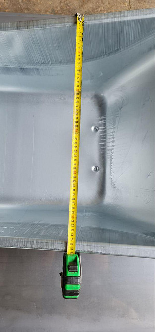 Корыто для тачки Garden joys Оцинкованное 85л Корыто для садовой тачки Корыто для садовой тележки Белая Церковь - изображение 3