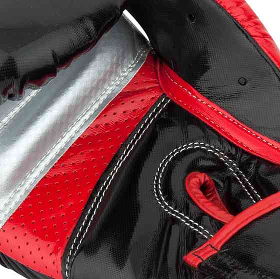 Боксерські рукавиці PowerPlay 3007 Scorpio Чорні карбон 12 унцій Луцьк