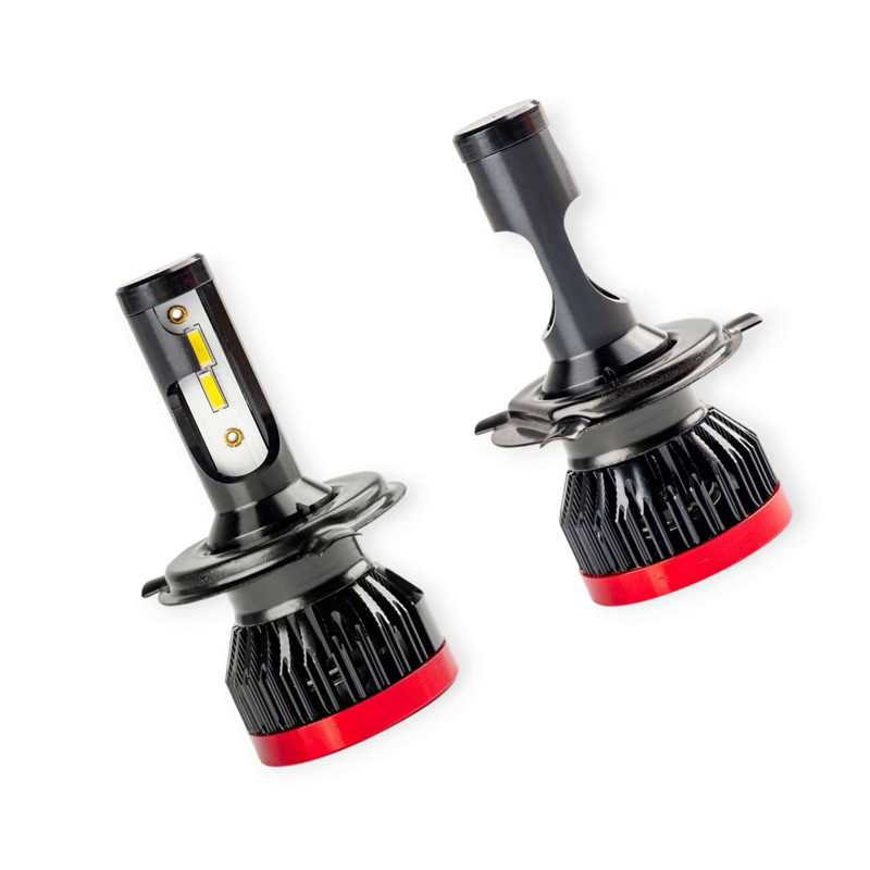 Автолампа H4 12V EUROTUN K2 50W 8000L 6000К радіатор та вентилятор LED Мукачево - фото 1