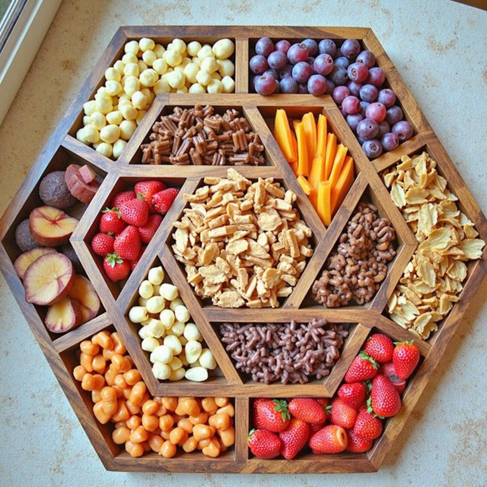 Менажница деревянная 