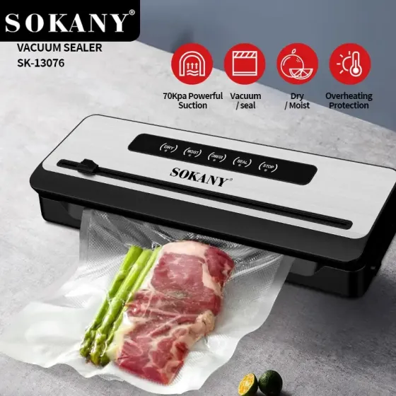 Вакуумный упаковщик Sokany SK-133076 / Упаковщик для еды Коломия