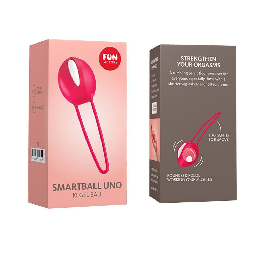 Вагинальный шарик SMARTBALL UNO, красный, одинарный, диаметр 3,6 см Sex Aura Киев - изображение 7