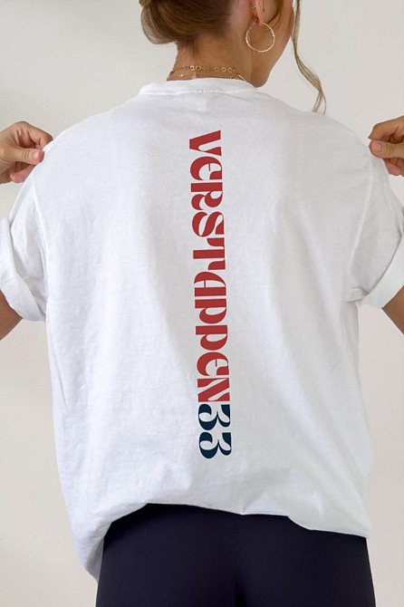 Футболка жіноча з принтом  48 Біла 2664085900 Дніпро - фото 1