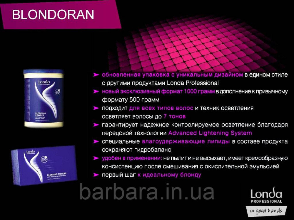 Пудра Порошок для освітлення Londa Blonding Powder 500г Київ - фото 4