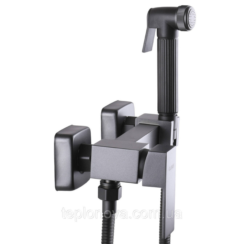 Змішувач гігієнічний Globus Lux Niagara GLN-5-106MIX-Graphite Чернівці - фото 4