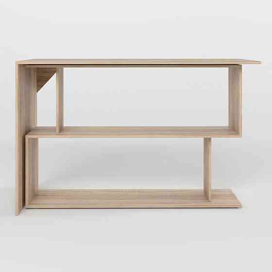 Стіл комп'ютерний поворотний з полицями М-ЗОН Джеко 1200 Сонома (MZN-031032) Львів