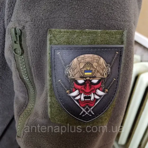 Украинский самурай патч / шеврон Киев