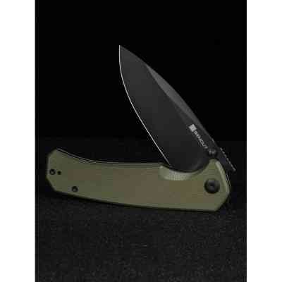 Нож Sencut Skarnax, Darkwash, зелений G10 (S24025-2) Винница