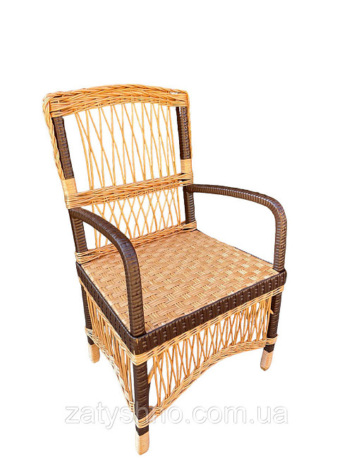 Стульчик  плетений кухонний с ротангом Киев - изображение 5