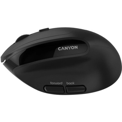 Мишка Canyon MW-25 LED Silent Wireless/Bluetooth Black (CNS-CMSW25) Вінниця - фото 9