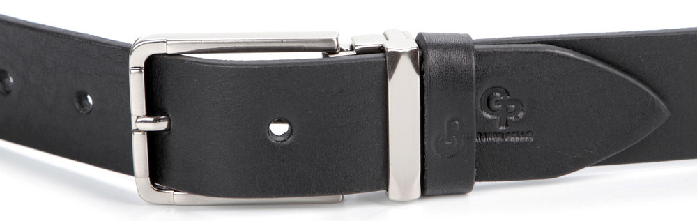 Шикарный мужской кожаный ремень под брюки GRANDE PELLE 00862 Киев - изображение 2