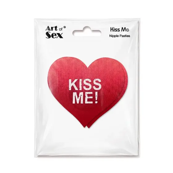 Пестис-сердечка Art of Sex - Kiss me, червоний Львов