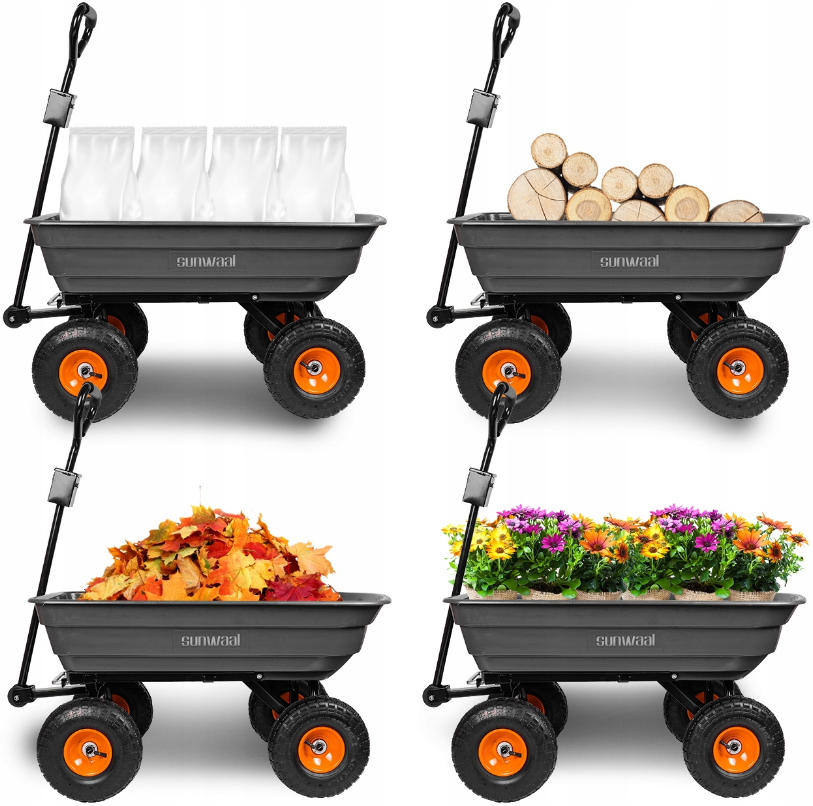 Тележка садовая 75л 300кг Maltec (Польша) Киев - изображение 10