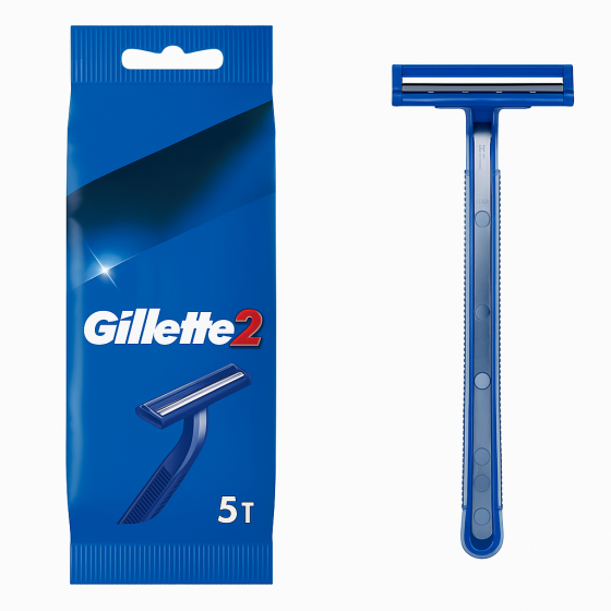 Бритва Gillette 2 5 шт. Київ