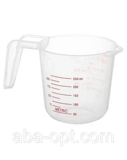 Кружка мірна з носиком Моно V 250 мл (шт) Aba-Opt 4536 Одеса - фото 1