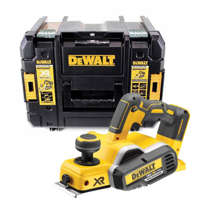 Электрорубанок DeWALT 18 В XR Li-lon, 82 мм, TSTAK (без АКБ и ЗУ) (DCP580NT) Винница - изображение 1