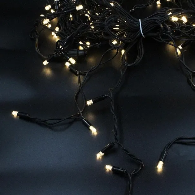 Гирлянда-бахрома 120 Short curtain-WW-2  5м (Белый-теплый) 7238 Одесса - изображение 4