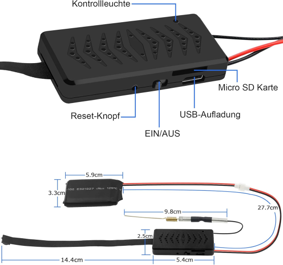 Міні камера WiFi TANGMI Mini HD1080P Луцк