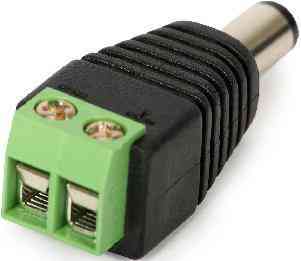 Гніздо живлення 2.1/5.5, пластик/гвинт Вінниця