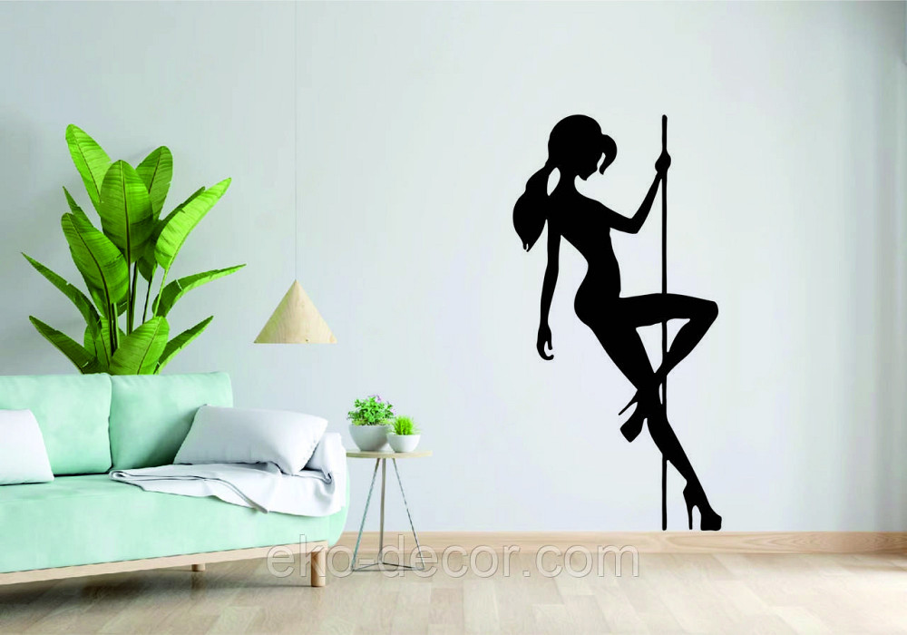 Декоративное настенное Панно «Стриптиз», Декор на стену 110*55 см, Черный Киев - изображение 3