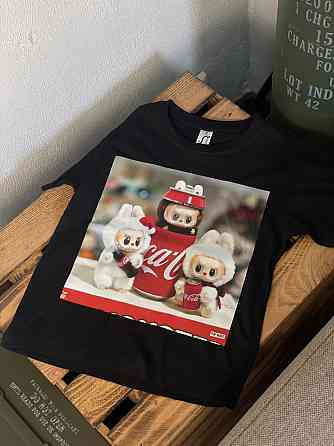 Дитяча футболка з принтом "Лабуба" Чорний, 164 Чернівці