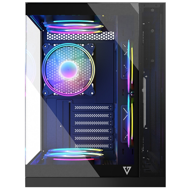 Корпус Modecom VOLCANO PANORAMA APEX ARGB 5F MIDI GREY без БЖ ATX Вінниця - фото 10