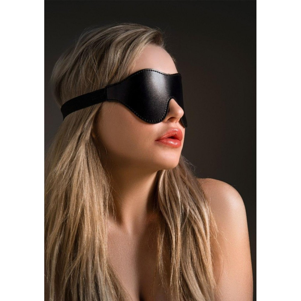Маска на глаза Taboom Intense Dark Blindfold, черная Sex Aura Киев - изображение 1