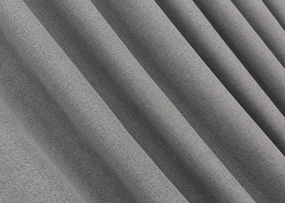 Комплект штор VR-Textil 100% блекаут ASHEN NIGHT 150х270 2шт і Тюль 600х270 1851ш-1153т сірий з білим 71-092/5 Київ - фото 7