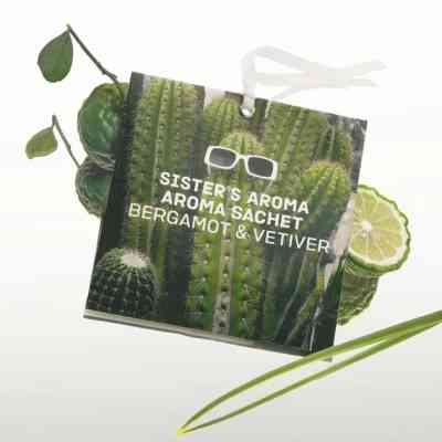 Ароматичне саше Sister's Aroma Bergamot & Vetiver 15 г (4820227785940) Вінниця