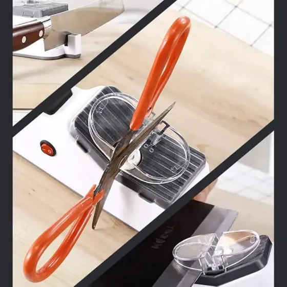 Электроточилка для ножей Electric Knife Sharpener USB / Точилка для ножей и ножниц Коломыя