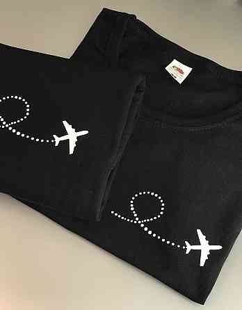 Парні футболки для хлопця та дівчини Шлях до серця Чернівці