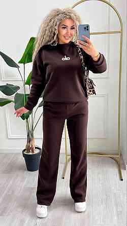 Женский спорт костюм со штанами палаццо Одесса
