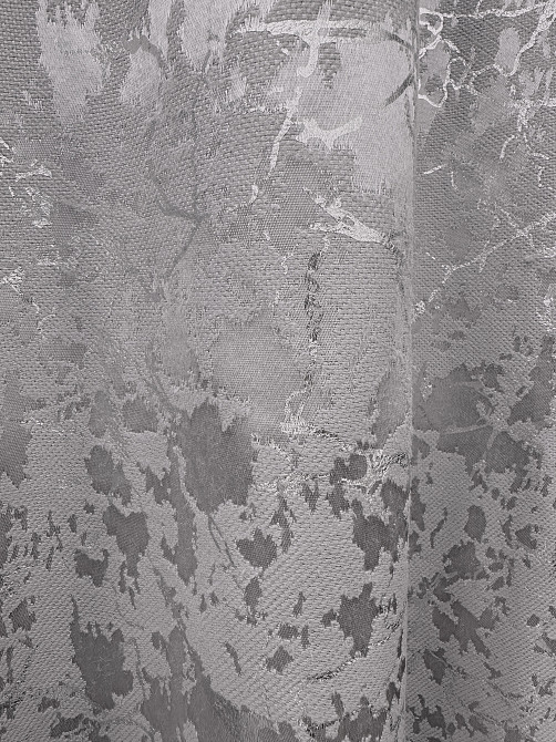 Комплект готових штор VR-Textil Льон мармур Royal Touch № 2007ш Світло-сірий 270х270 см 2 шт (33-1306) Київ - фото 7