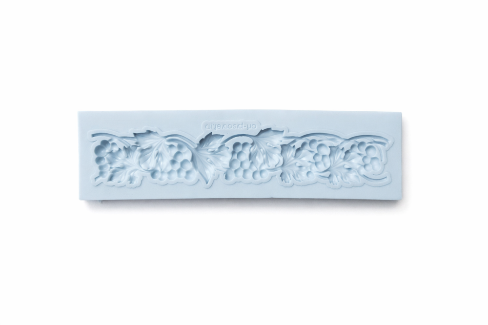 Молд силіконовий Виноград 135 на 36 мм сірий Київ - фото 3