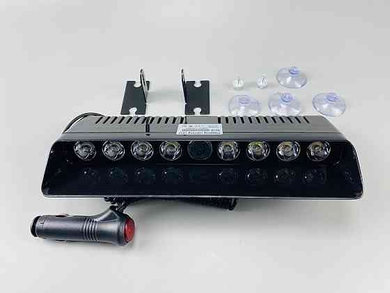 Маячок проблисковий світлодіодний білий спалах S3 (стробоскоп) 9-80V під скло автомобільна мигалка Мукачево