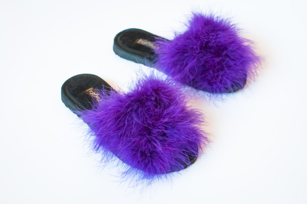 Тапочки детские для девочки PaGo Марабу  фиолетовые Одесса - изображение 12