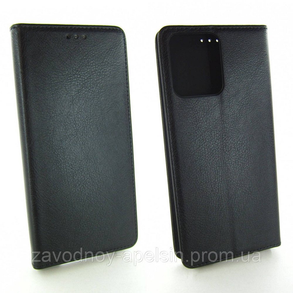Чохол книжка Realme C30s Шкіряний (чорний) Одеса - фото 1