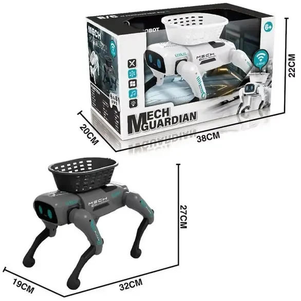 Smart Dog QF660-5 / Интерактивный робот-собака, пульта, на аккумуляторе / Собака робот на радиоуправлении Коломыя - изображение 5